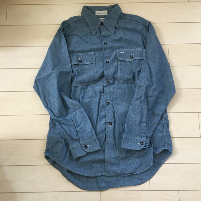 MADISONBLUE(マディソンブルー)のMADISON BLUE マディソンブルー HAMPTON シャンブレーシャツ レディースのトップス(シャツ/ブラウス(長袖/七分))の商品写真