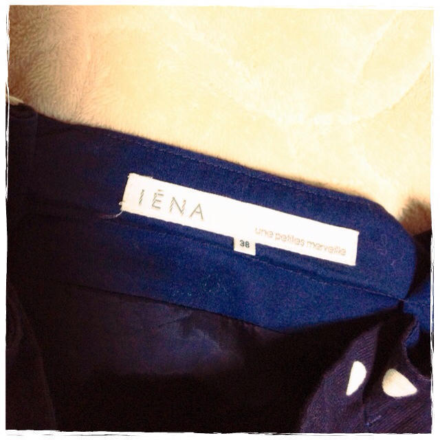 IENA(イエナ)のIENA♡ドットの上質スカート レディースのスカート(ミニスカート)の商品写真