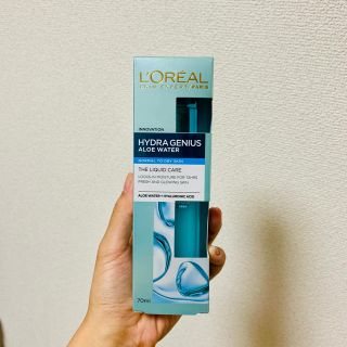 ロレアルパリ(L'Oreal Paris)の【未使用】ロレアル 化粧水（ハイドロジーニアスアロエウォーター70ml）(化粧水/ローション)