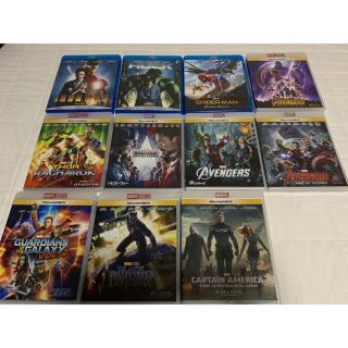 マーベル(MARVEL)のマーベル ブルーレイ&DVDセット(外国映画)