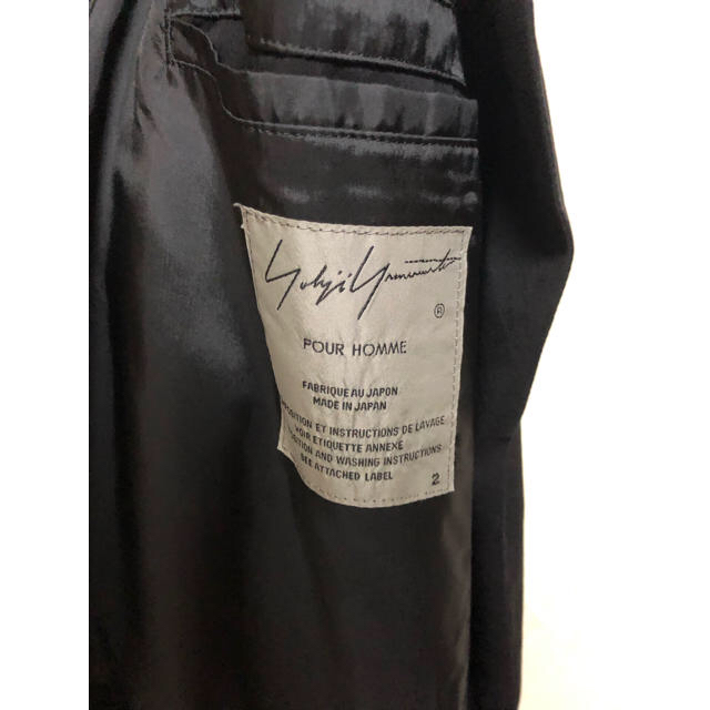 Yohji Yamamoto(ヨウジヤマモト)のyohji yamamoto 18ss 着る服ないの メッセージジャケット メンズのジャケット/アウター(テーラードジャケット)の商品写真