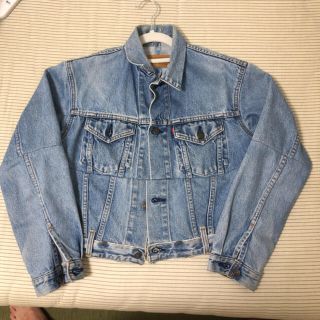 バレンシアガ(Balenciaga)のvetements 風 Levi'sリメイクデニムジャケット(Gジャン/デニムジャケット)