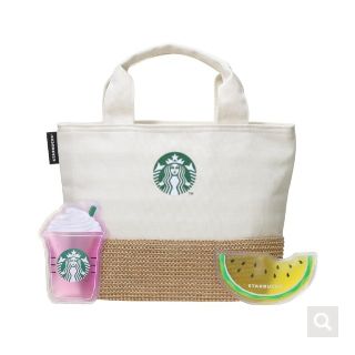 スターバックスコーヒー(Starbucks Coffee)のスターバックス　保冷トート＆オリジナル保冷剤

(トートバッグ)