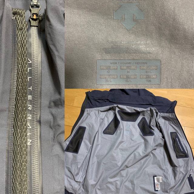 DESCENTE(デサント)のデサント オルテライン ハードシェルジャケット サイズO メンズのジャケット/アウター(マウンテンパーカー)の商品写真