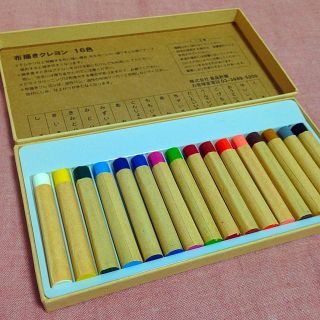 ムジルシリョウヒン(MUJI (無印良品))の無印良品♡布描きクレヨン(クレヨン/パステル)