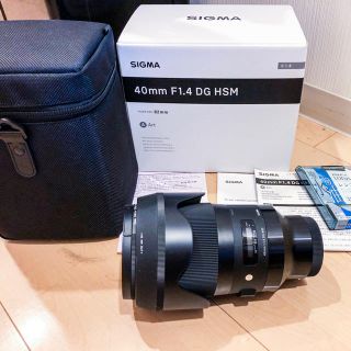 SIGMA SIGMA mm F1.4 DG HSM ソニーEマウントの通販 by ゆう's