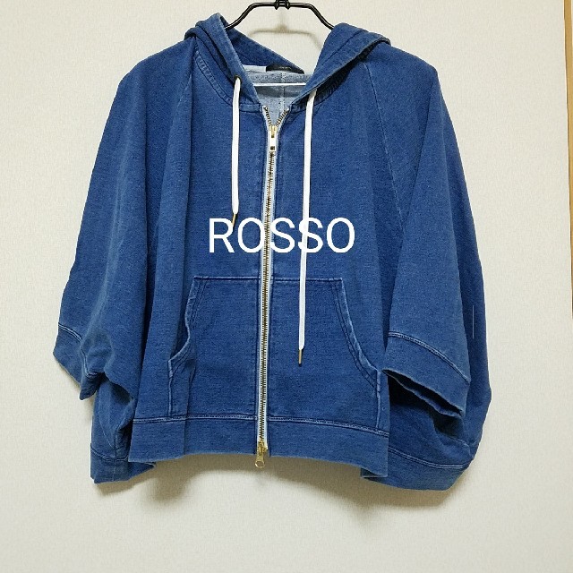 ROSSO(ロッソ)のRosso ドルマンパーカー レディースのトップス(パーカー)の商品写真