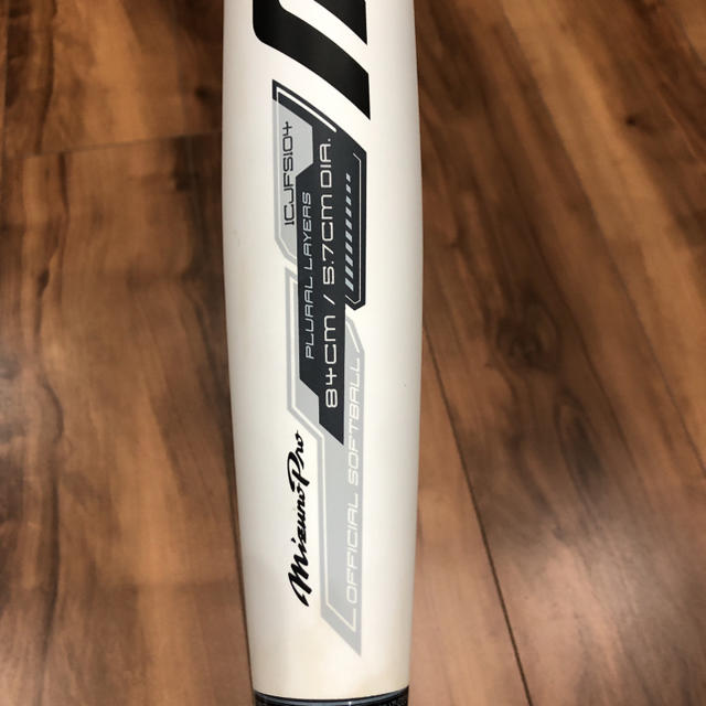 ミズノプロ エックス 84cm、740g 革・ゴムボール対応 - 2