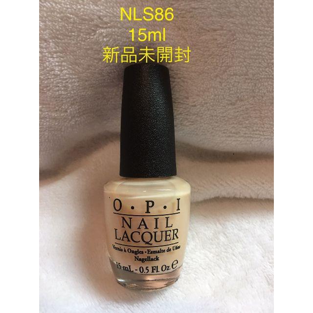 OPI(オーピーアイ)のOPI NLS86 バブルバス 　　15ml 新品未開封 コスメ/美容のネイル(マニキュア)の商品写真