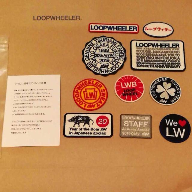 BEAMS(ビームス)の値下げ【新品】LOOPWHEELER 20周年記念 ワッペン ループウィラー メンズのメンズ その他(その他)の商品写真