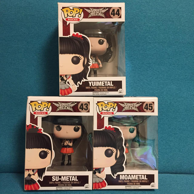 FUNKO POP BABYMETAL 三体セット