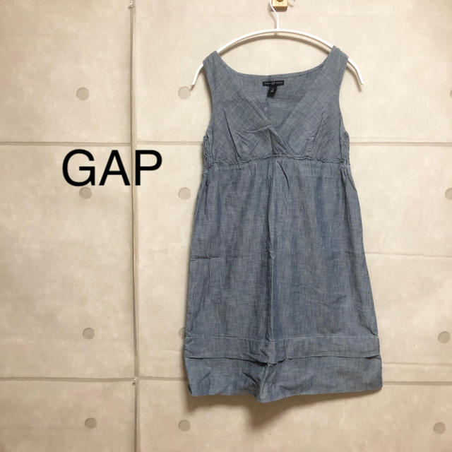 GAP(ギャップ)のGAP ノースリーブ  ワンピース レディースのワンピース(ひざ丈ワンピース)の商品写真