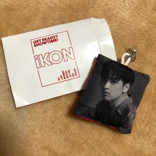 アイコン(iKON)のiKON チャヌ 公式ミニクッションキーホルダー(K-POP/アジア)