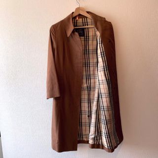 バーバリー(BURBERRY)のバーバリー ステンカラーコート ブラウン(スプリングコート)