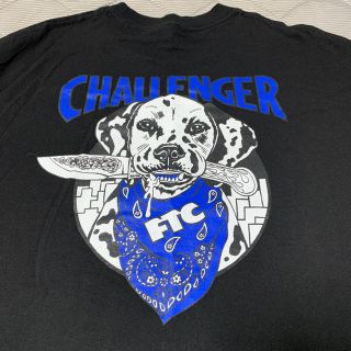 エフティーシー(FTC)のFTC CHALLENGER Tシャツ BLACK 黒 チャレンジャー(Tシャツ/カットソー(半袖/袖なし))