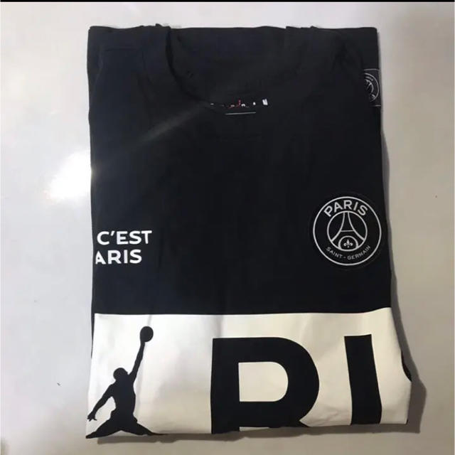 NIKE(ナイキ)のpsg ジョーダン コラボ Tシャツ M メンズのトップス(Tシャツ/カットソー(半袖/袖なし))の商品写真