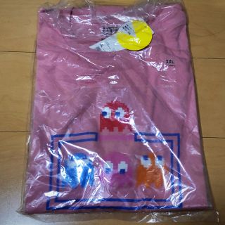 ユニクロ ナムコミュージアム UT パックマン pacman Tシャツ ピンク(Tシャツ/カットソー(半袖/袖なし))