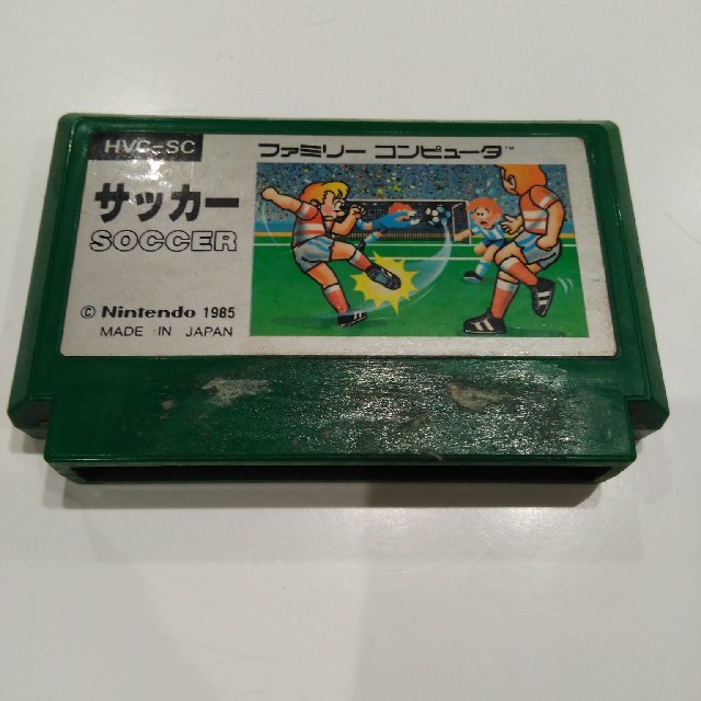 ファミリーコンピュータ(ファミリーコンピュータ)のファミコン サッカー エンタメ/ホビーのゲームソフト/ゲーム機本体(家庭用ゲームソフト)の商品写真