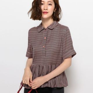 ポールスミス(Paul Smith)のPaul Smith ペプラム切り替えデザイン トップス(カットソー(半袖/袖なし))