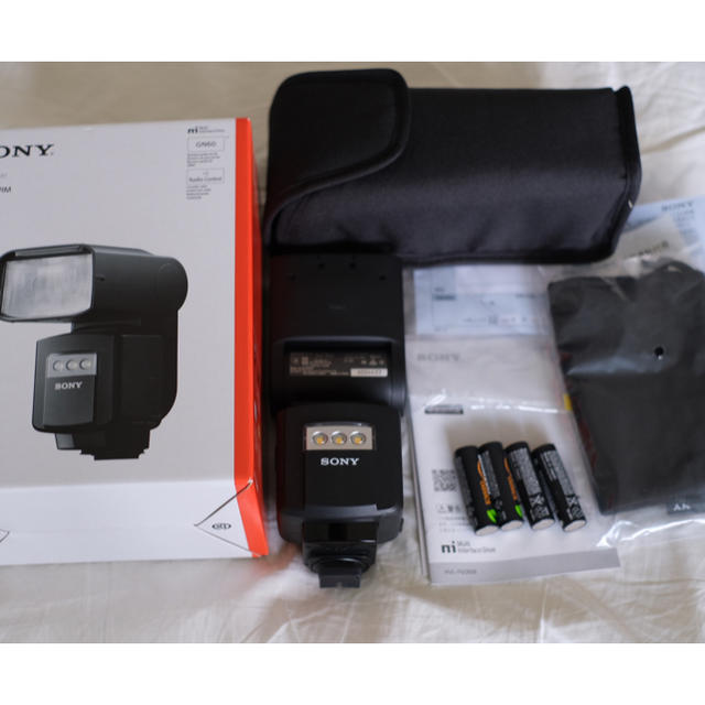 SONY(ソニー)のHVL-F60RM ソニー SONY ストロボ フラッシュ スマホ/家電/カメラのカメラ(ストロボ/照明)の商品写真