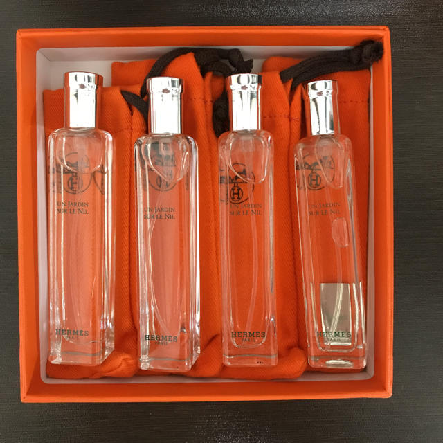 新品】HERMES エルメス ナイルの庭 4本セット - 香水(女性用)