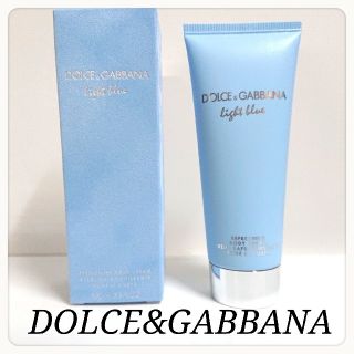 ドルチェアンドガッバーナ(DOLCE&GABBANA)の専用 DOLCE&GABBANA ドルガバ ボディクリーム ライトブルー(ボディクリーム)