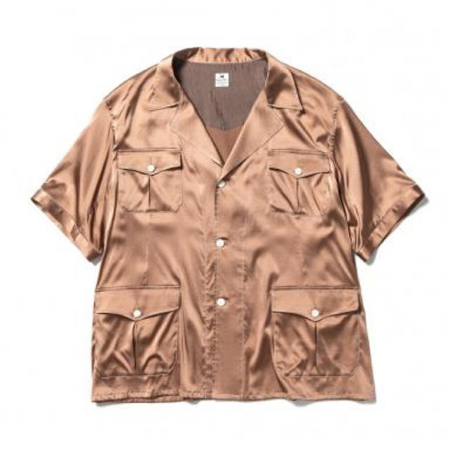 SASQUATCHfabrix.(サスクワッチファブリックス)のSasquatchfabrix. SILK SAFARI SHIRT 19ss メンズのトップス(シャツ)の商品写真