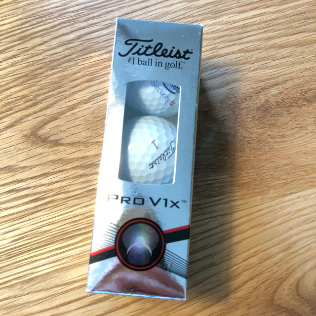 Titleist(タイトリスト)のTITLEIST(タイトリスト) ボール Pro V1X 1ピース ホワイト チケットのスポーツ(ゴルフ)の商品写真