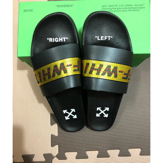 OFF-WHITE(オフホワイト)のOFF WHITE  LOGO サンダル メンズの靴/シューズ(サンダル)の商品写真