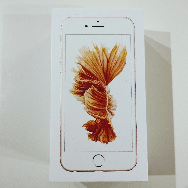 iPhone6s Rose Gold 32GB simロック解除済