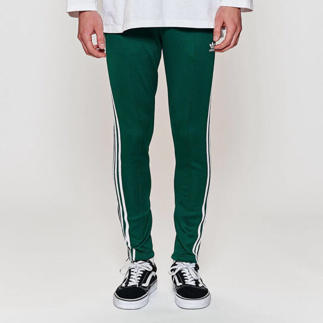 adidas(アディダス)の新品 アディダス トラックパンツ  L ダークグリーン メンズのパンツ(その他)の商品写真