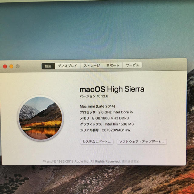 Mac mini 【キーボード マジックマウスセット】