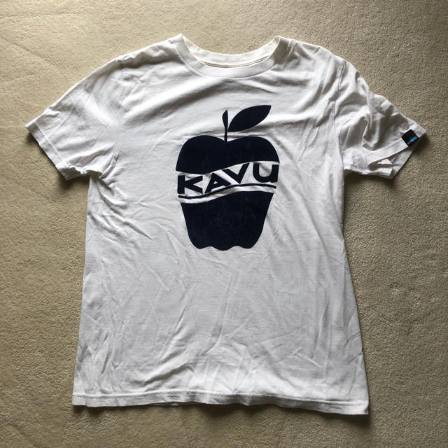 KAVU(カブー)のKAVUカブー Tシャツ M ホワイト メンズのトップス(Tシャツ/カットソー(半袖/袖なし))の商品写真