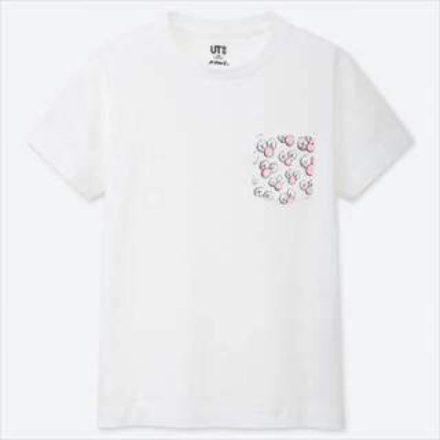 UNIQLO(ユニクロ)のユニクロカウズTシャツ 白 メンズのトップス(Tシャツ/カットソー(半袖/袖なし))の商品写真