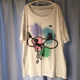 モノマニア(monomania)のmonomania 垂れペンキくまtee(Tシャツ/カットソー(半袖/袖なし))