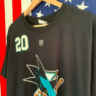 リーボック(Reebok)のUSA古着 NHL リーボック Tシャツ L(Tシャツ/カットソー(半袖/袖なし))