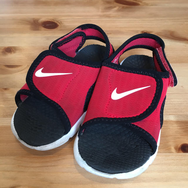 NIKE(ナイキ)のNIKE サンレイ アジャスト 14cm キッズ/ベビー/マタニティのベビー靴/シューズ(~14cm)(サンダル)の商品写真