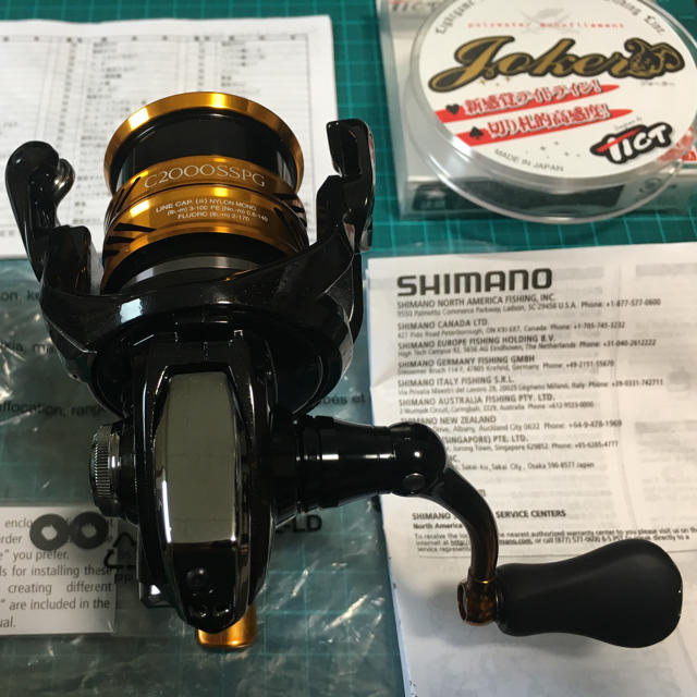 SHIMANO(シマノ)のシマノ リール 18 ソアレ BB C2000SSPG スポーツ/アウトドアのフィッシング(リール)の商品写真