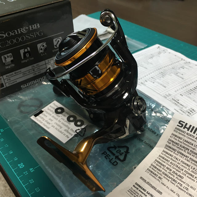 SHIMANO(シマノ)のシマノ リール 18 ソアレ BB C2000SSPG スポーツ/アウトドアのフィッシング(リール)の商品写真