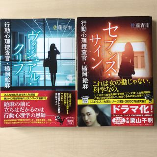 行動心理捜査官・楯岡絵麻  2冊セット(文学/小説)