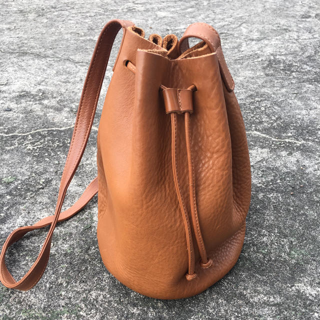 BAGGU  レザーショルダーバッグ