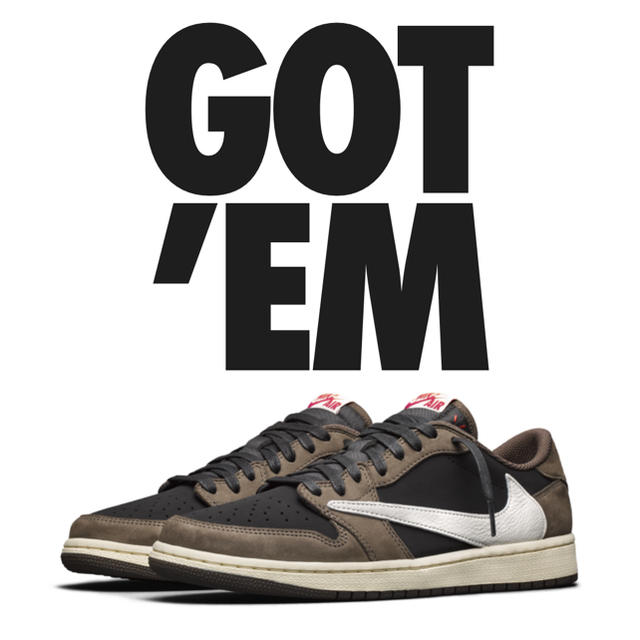 2022新商品 NIKE - Travis Scott low スニーカー - www