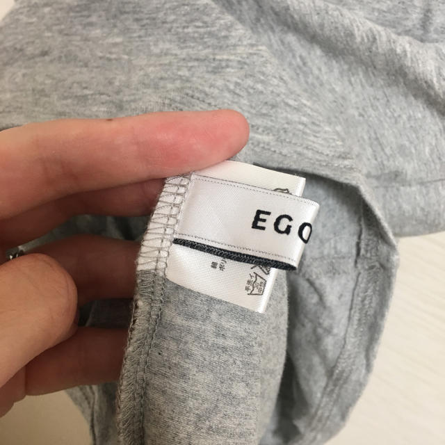 EGOIST(エゴイスト)のあらたママ様専用♡エゴイスト 半袖Tシャツ グレー レディースのトップス(Tシャツ(半袖/袖なし))の商品写真