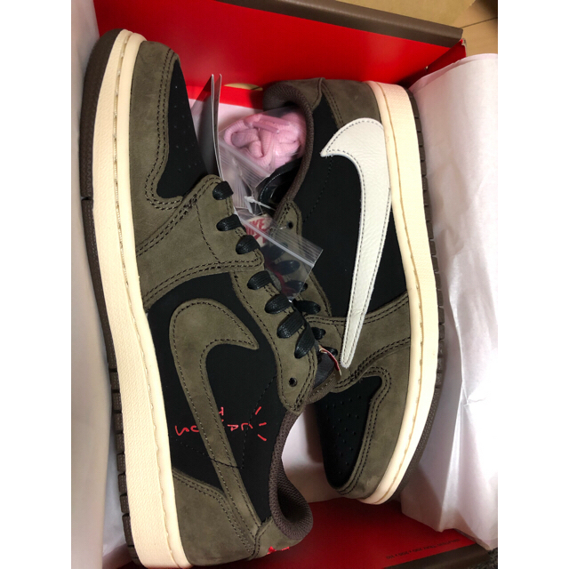 NIKE AIR JORDAN 1 low Travis Scott  26cm