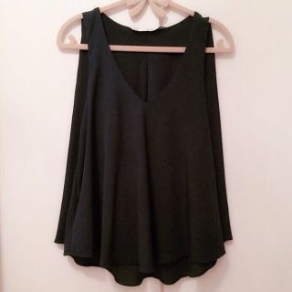 ザラ(ZARA)のZARA ノースリーブブラウス(シャツ/ブラウス(半袖/袖なし))