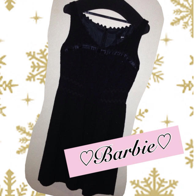 Barbie(バービー)のお値下げ♡Barbie♡ワンピース♡ レディースのワンピース(ひざ丈ワンピース)の商品写真