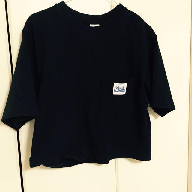 moussy(マウジー)のmoussy 黒Tシャツ レディースのトップス(Tシャツ(半袖/袖なし))の商品写真