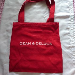 ディーンアンドデルーカ(DEAN & DELUCA)の【新品・未使用】DEAN&DELUCA トートバッグ 赤(トートバッグ)