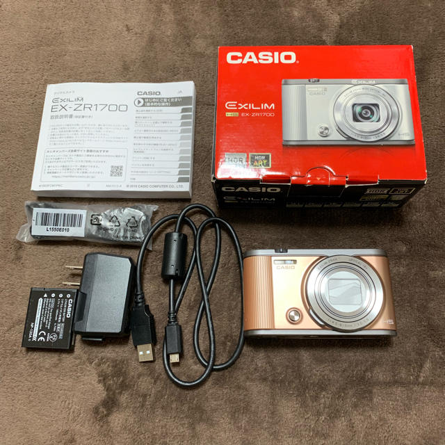 CASIO(カシオ)のEXILIM EX-ZR1700 スマホ/家電/カメラのカメラ(コンパクトデジタルカメラ)の商品写真