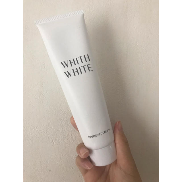 【除毛クリーム】WITH WHITE コスメ/美容のボディケア(脱毛/除毛剤)の商品写真